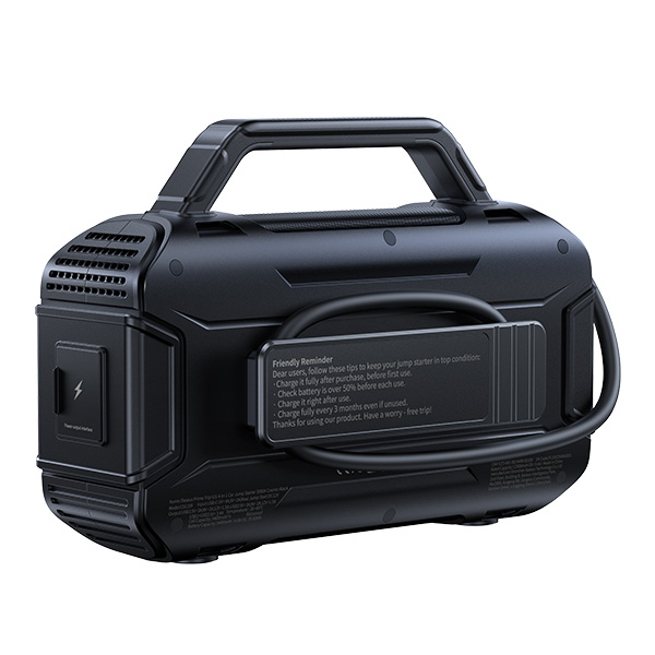 Стартер (Пусковое устройство для авто) DB-Baseus PrimeTrip VJ1 4-в-1 3000A Чёрный (C0119901)