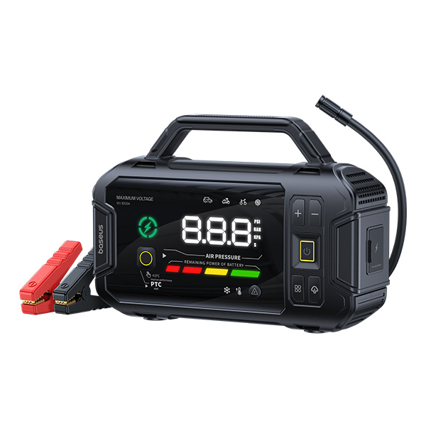 Стартер (Пусковое устройство для авто) DB-Baseus PrimeTrip VJ1 4-в-1 3000A Чёрный (C0119901)