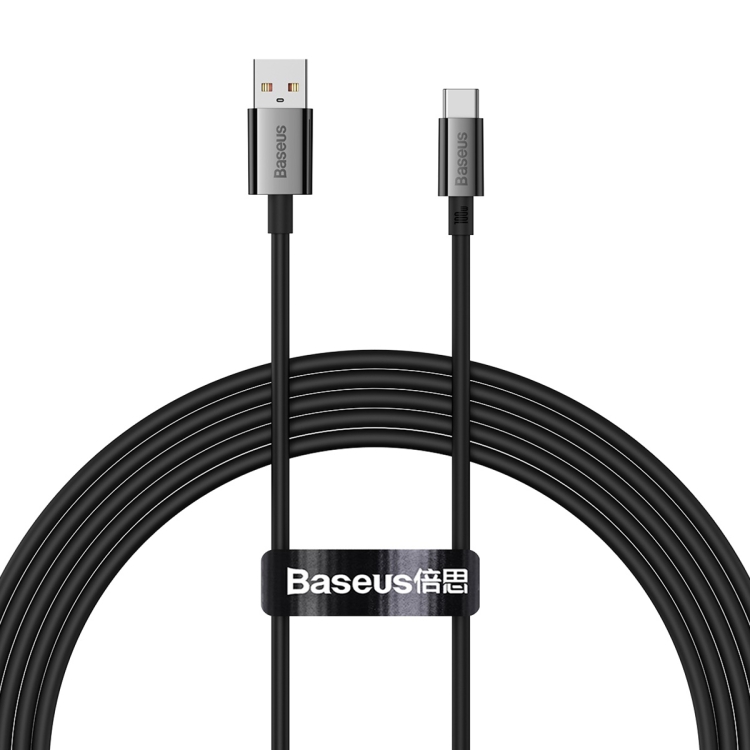 Кабель Baseus Superior Series Fast Charging Data Cable USB - Type-C 100W 1m (P10320102114-00) Черный