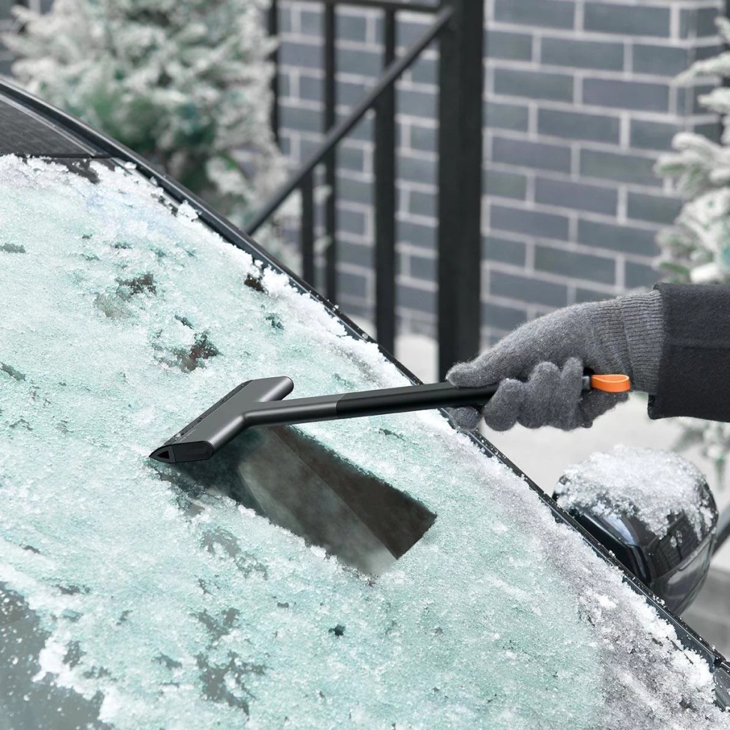 Скребок для льда и снега Baseus Quick Clean Car Ice Scraper Черный  (CRQU-01) - купить в интернет-магазине its Baseus в Москве и России