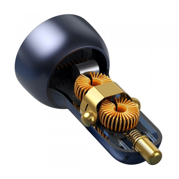 Автомобильная зарядка Baseus Particular Digital Display QC+PPS Dual Quick Charger Car 65W Темно-Серый (Кабель Type-C-Type-C 100W 1m) (TZCCKX-0G) Автомобильная зарядка Baseus Particular Digital Display QC+PPS Dual Quick Charger Car 65W Темно-Серый (Кабель Type-C-Type-C 100W 1m) (TZCCKX-0G)