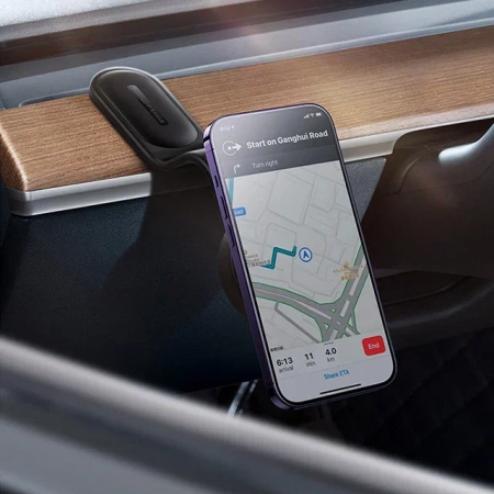 Магнитный автомобильный держатель Baseus C02 Magnetic Phone Holder Черный (SUCC000201)