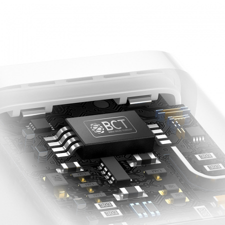 Сетевое зарядное устройство Baseus GaN5 (mini) 1C 30W + Кабель USB-C - USB-C Белый (P10110902213-00)