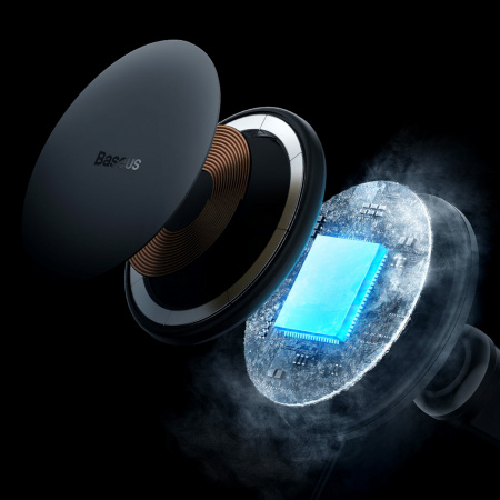 Автомобильное беспроводное магнитное зарядное устройство Baseus CW01 Magnetic Wireless Charging Car Mount 40W (Wireless Charging 15W+Tpye-C 25W) Claw Editon (C40141000111-00) Черный Автомобильное беспроводное магнитное зарядное устройство Baseus CW01 Magnetic Wireless Charging Car Mount 40W (Wireless Charging 15W+Tpye-C 25W) Claw Editon (C40141000111-00) Черный