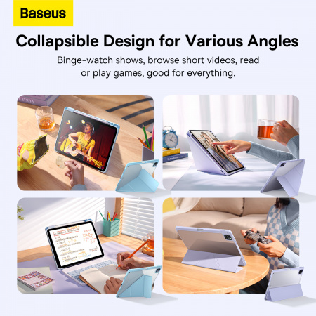 Чехол для iPad 10.2-inch (2019/2020/2021) Baseus Minimalist Series Protective Case Черный (P40112502111-03)