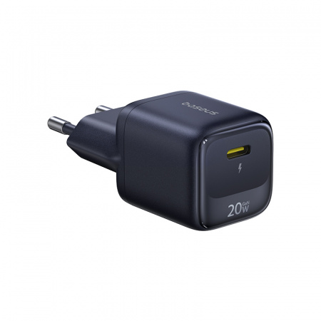 Сетевое зарядное устройство Baseus EnerFill FN22 Fast Charger 1C 20W EU Чёрный (E0122802)