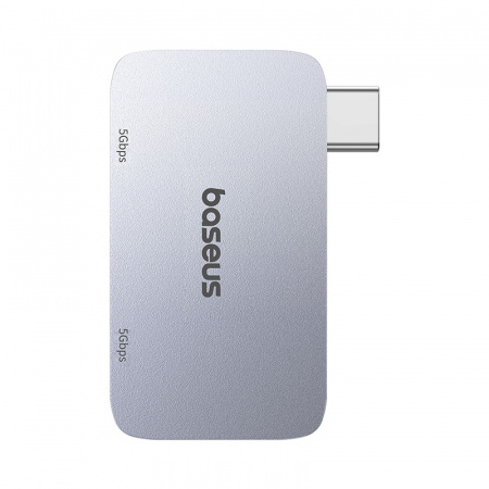 USB-концентратор Baseus UltraJoy Series 2-Port HUB USB-C - USB3.0*2 (B0005280E811-00) Серый