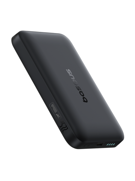 Повербанк Baseus EnerFill FM11 Ultra-Mini Magnetic 10000mAh 22.5W Чёрный (в комплекте Type-C - Type-C кабель 30см) (P1008210E123-00)