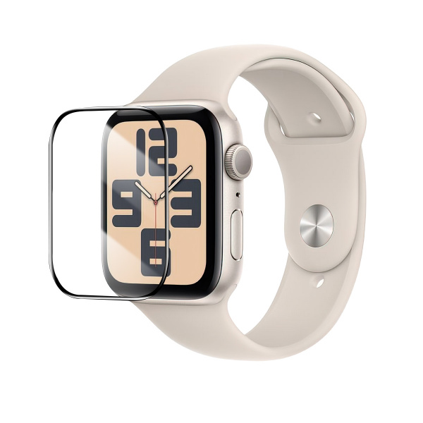 Защитная плёнка-стекло Baseus NanoCrystal Full Coverage Curved ScreenCrystal Tempered Glass Screen Protector 41мм для AP Watch 7/8/9 (P6001510C201-02)