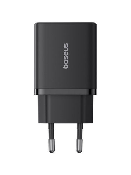 Сетевое зарядное устройство OS-Baseus Cube Fast Charger C+U 20W EU Чёрный (P10111403113-00)