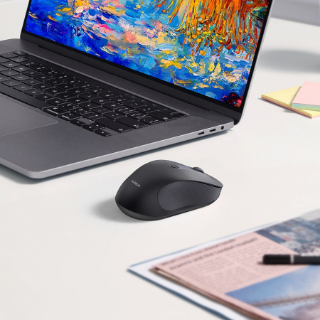 Беспроводная мышь Baseus F02 Ergonomic Wireless Mouse Чёрный (B01055505111-01)