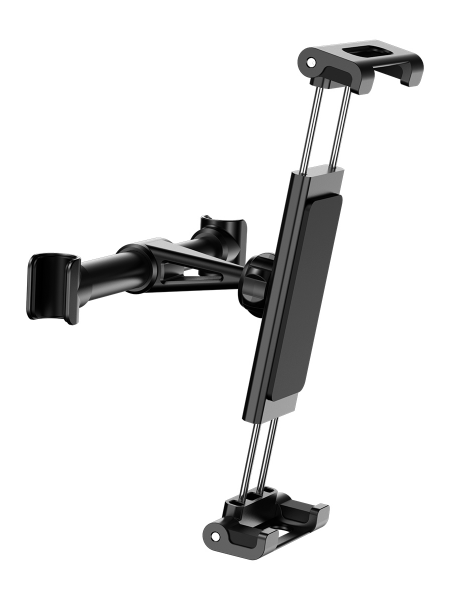 Автомобильный держатель для мобильных устройств на подголовник Baseus Back Seat - Черный (SUHZ-01)