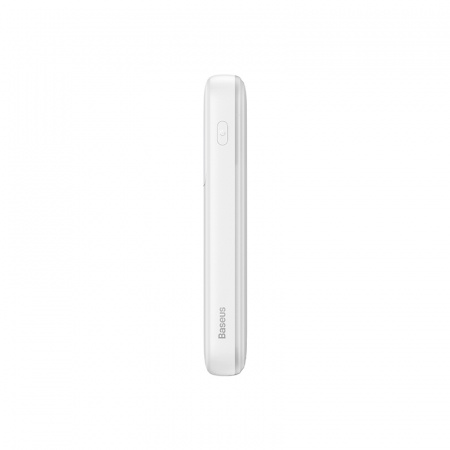 Внешний аккумулятор Baseus Comet Series с двойным кабелем и цифровым дисплеем, 10000 mAh, 22.5 W White (PPMD020002)