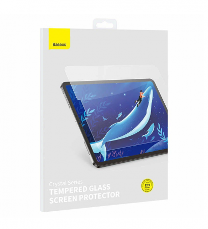 Защитное стекло Baseus Crystal Series 0.3mm HD Tempered Glass Screen Protector для 7.9-inch iPad Mini 4/5 набор для установки и чистки в комплекте Прозрачное (SGJC070002)
