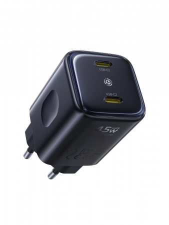 Сетевое зарядное устройство Baseus PicoGo AN13 Fast Charger @C 45W EU Чёрный (E0121F00)