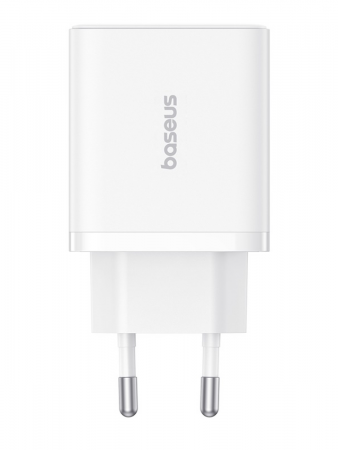 Сетевое зарядное устройство OS-Baseus Cube Fast Charger 2U+C 30W EU Белый (P10111402213-00) 