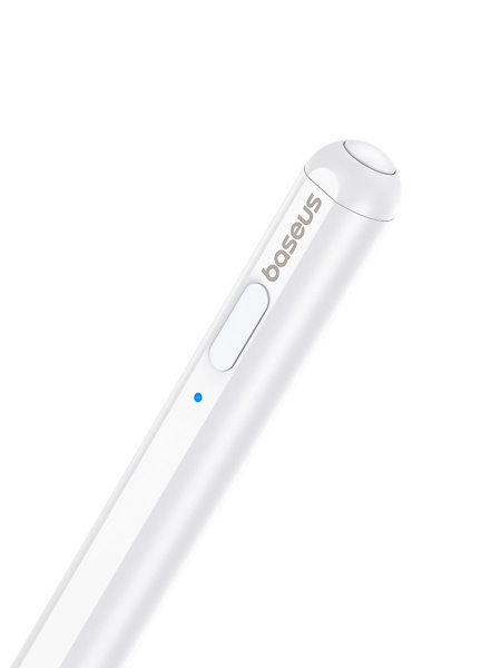 Стилус Baseus Smooth Writing 2 Stylus with LED Indicators беспроводной Белый (USB-C кабель и активный наконечник в комплекте) (P80015802213-03)