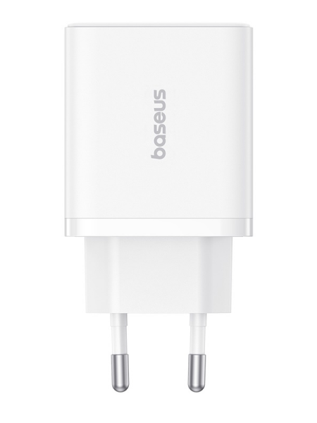 Сетевое зарядное устройство OS-Baseus Cube Fast Charger 2U+C 30W EU Белый (P10111402213-00) 