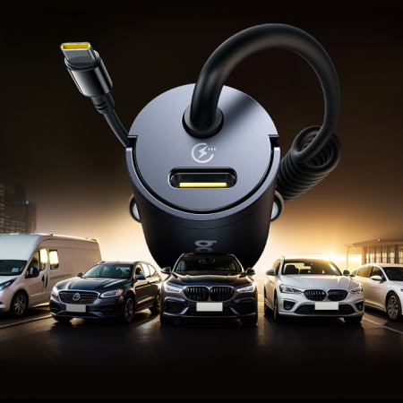 Автомобильное зарядное устройство Baseus Tiny Star Mini Car Charger Type-C + Type-C 30W (C00035001121-00) Чёрное Автомобильное зарядное устройство Baseus Tiny Star Mini Car Charger Type-C + Type-C 30W (C00035001121-00) Чёрное