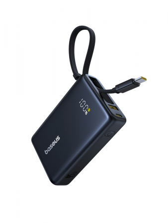 Повербанк Baseus PicoGo Digital Display 10000mAh 45W Чёрный (P10076803123-00)