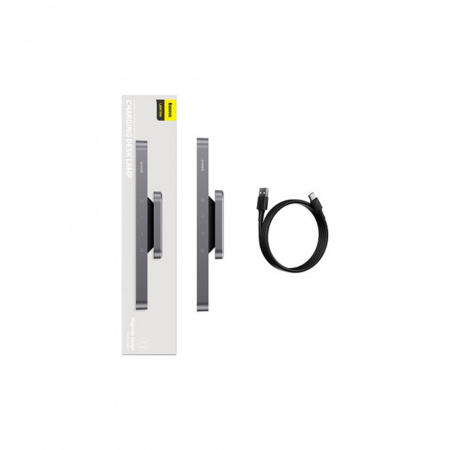 Лампа с магнитным креплением Baseus Magnetic Stepless Dimming Charging Desk Lamp - серая (DGXC-C0G)