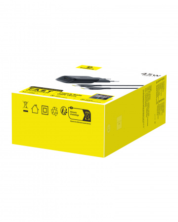 Сетевое зарядное устройство Baseus EnerFill FN22 Fast Charger 1C 45W EU (кабель в комплекте USB-C - USB-C 100W 1м) Чёрный (E0123306)
