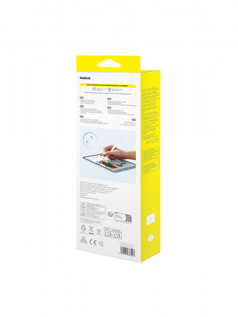 Стилус Baseus Smooth Writing 2 Stylus with LED Indicators беспроводной Белый (USB-C кабель и активный наконечник в комплекте) (P80015802213-03)