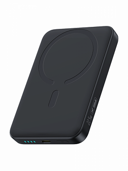 Повербанк Baseus EnerFill FM11 Ultra-Mini Magnetic 10000mAh 22.5W Чёрный (в комплекте Type-C - Type-C кабель 30см) (P1008210E123-00)