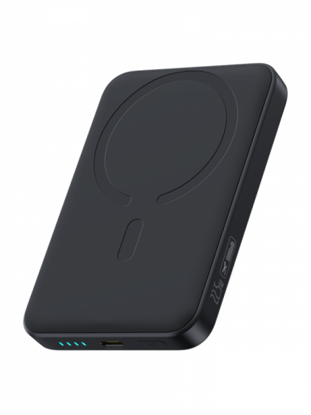 Повербанк Baseus EnerFill FM11 Ultra-Mini Magnetic 10000mAh 22.5W Чёрный (в комплекте Type-C - Type-C кабель 30см) (P1008210E123-00)