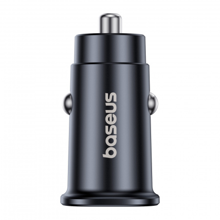 Автомобильное зарядное устройство Baseus GoTrip Car Charger C+U 30Вт Чёрный (C00072300123-00)