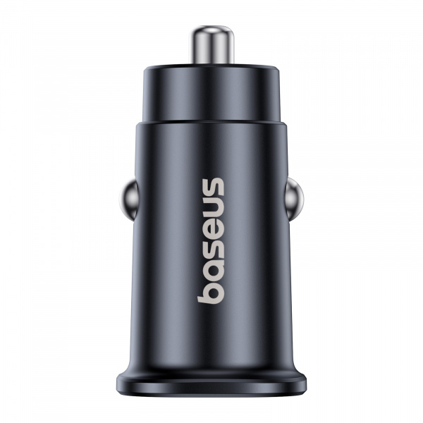 Автомобильное зарядное устройство Baseus GoTrip Car Charger C+U 30Вт Чёрный (C00072300123-00)