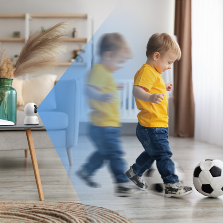 Камера домашняя Baseus Security P1 Lite Indoor Camera 2K EU Белая (S0TV002132)