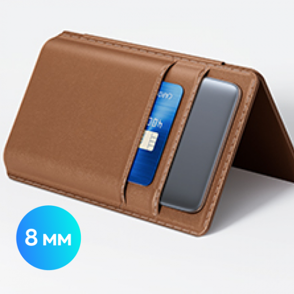 Внешний аккумулятор Baseus PicoGo AM41 Ultra-Slim Magnetic Power Bank 5000mAh 20W Титан (Кабель USB-C - USB-C 60W 30см) (P1007680C853-00)