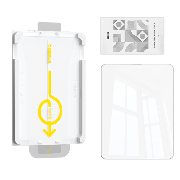 Защитное закаленное стекло Baseus Crystalline HD Tempered Glass Screen Protector для Pad Pro/Air 3 10.5''/Pad 7/8/9 (2019/2020/2021) 10.2'' Прозрачный (P0031103)