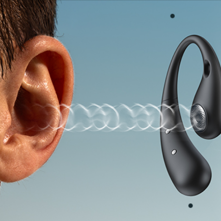 Беспроводные наушники Baseus Eli Sport 2 Open-Ear True Wireless Earbuds Чёрный (A0102703)