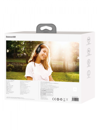 Наушники Baseus Encok Wireless headphone D02 Pro Черный (NGTD010301)