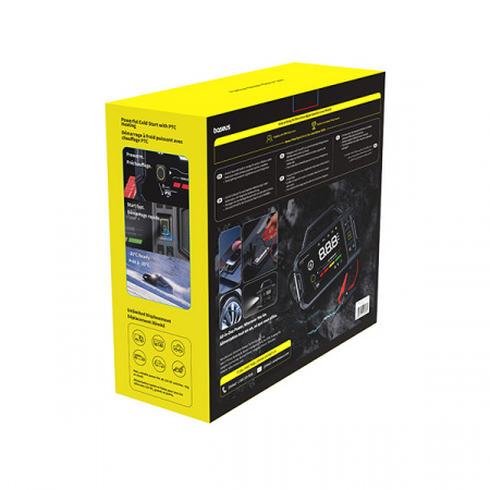 Стартер (Пусковое устройство для авто) DB-Baseus PrimeTrip VJ1 4-в-1 3000A Чёрный (C0119901)