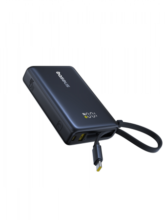 Повербанк Baseus PicoGo Digital Display 10000mAh 45W Чёрный (P10076803123-00)