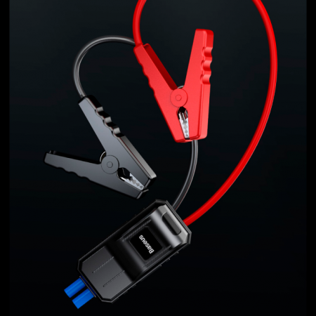 Стартер (Пусковое устройство для авто) Baseus Super Energy Air Car Jump Starter (10000mAh,Peakcurrent 1000A) (CGNL020101) Чёрное