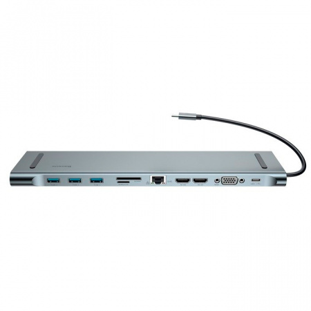 USB-концентратор Baseus Enjoyment Series Type-C Notebook HUB (CATSX-G0G) Серый