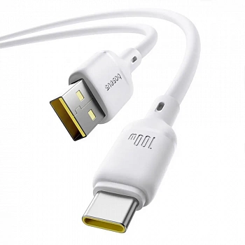 Кабель Baseus Silky Fast Charging Data Cable USB-A - USB-C 3A 1м Белый (P10377703213-02)
