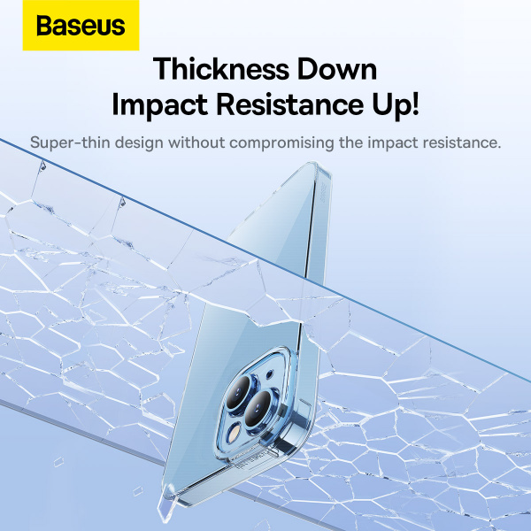 Чехол Baseus Simple Series Protective Case для iPhone 14 Прозрачный (ARAJ000602)