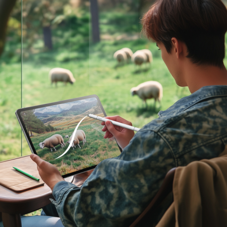 Стилус универсальный Baseus Smooth Writing III 3-in-1 Passive Stylus Non-magnetic Version (P80080804213-00) Белый