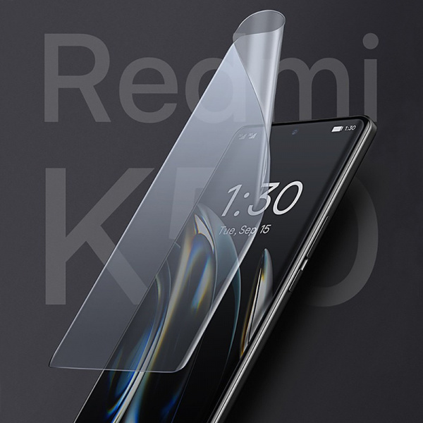 Защитная пленка Baseus 0.15mm Full-screen Curved Surface Water Gel Protector для Redmi K50/K50 Pro (2pcs/pack+Pasting Artifactl) (SGSL000802)