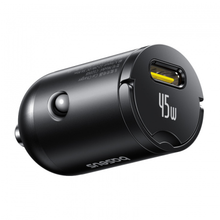 Автомобильное зарядное устройство Baseus PrimeTrip VP2 Car Charger 45W (кабель в комплекте USB-C - USB-C 60W (20V/3A), 1м) Чёрный (C0206800)