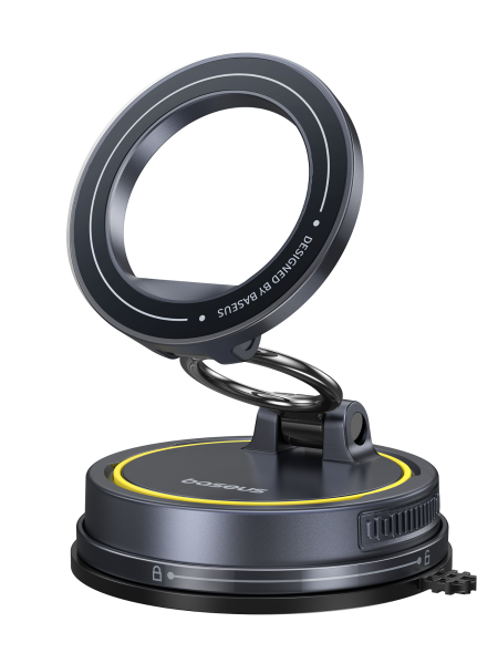 Автомобильный магнитный держатель OS-Baseus PrimeTrip VC2 Flex Magnetic Car Mount Suction Cup Versio Чёрный (C0013803)