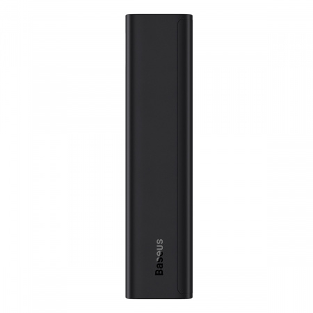 Внешний аккумулятор Baseus Adaman2 Digital Display Fast Charge Power Bank 10000mAh 30W Черный (PPAD040101)+кабель USB - Type-C 3A 0.3m Черный