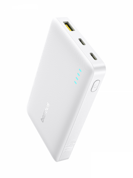 Повербанк Baseus EnerFill FP21 10000mAh 22.5W Белый (в комплекте Type-C - Type-C кабель 30см) (P1008210D213-00)