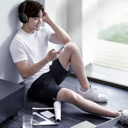 Наушники Baseus Encok Wireless headphone D02 Pro Черный (NGTD010301)