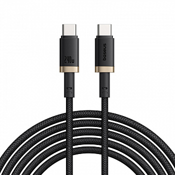 Кабель Baseus Dura Fast Charging Data Cable USB-C - USB-C 240W 1м Чёрный (P10377803U03-00)